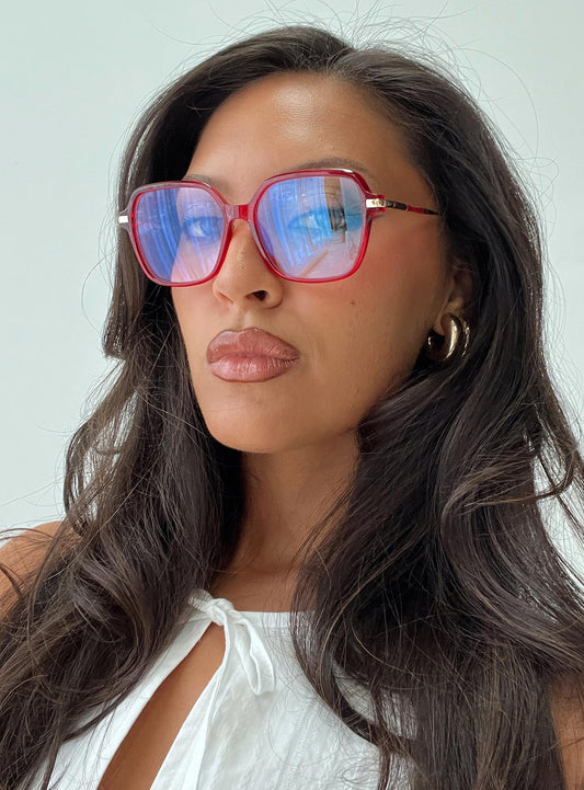 Nostalgic Glasses Red
