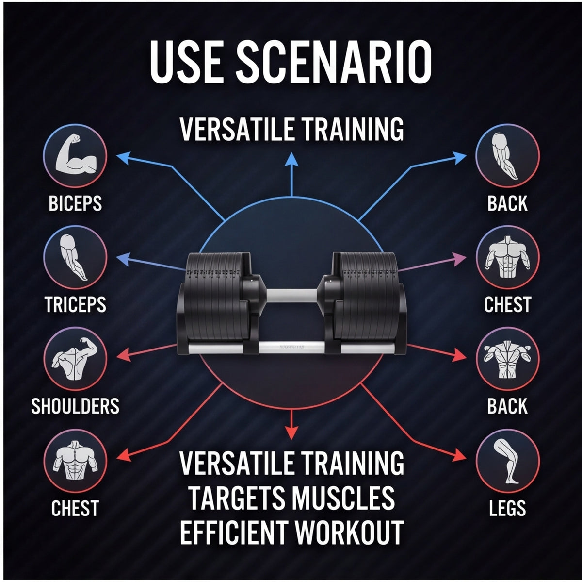 📢LAST CALL: Adjustable Dumbbells – 16 Weight Levels in One Compact Set