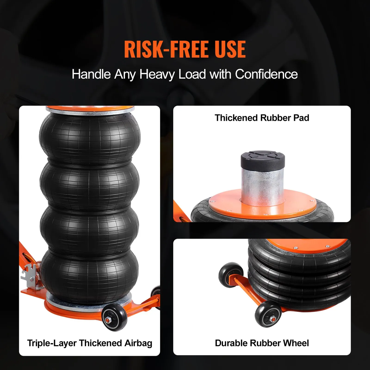 🔧LAST CALL: Heavy-Duty Pneumatic Air Jack – Portable Air Lift Jack for Fast & Easy Vehicle Lifting