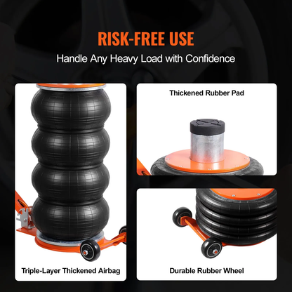 🔧LAST CALL: Heavy-Duty Pneumatic Air Jack – Portable Air Lift Jack for Fast & Easy Vehicle Lifting